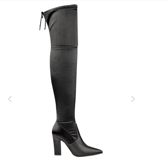 Guess Shoes - Black GUESS OVER THE KNEE MID THIGH BOOTS Size 6